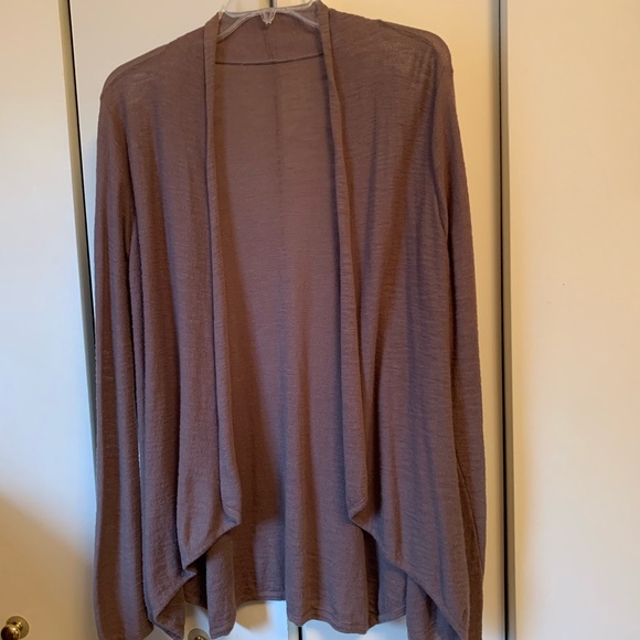 Sweaters - Taupe Shrug Duster